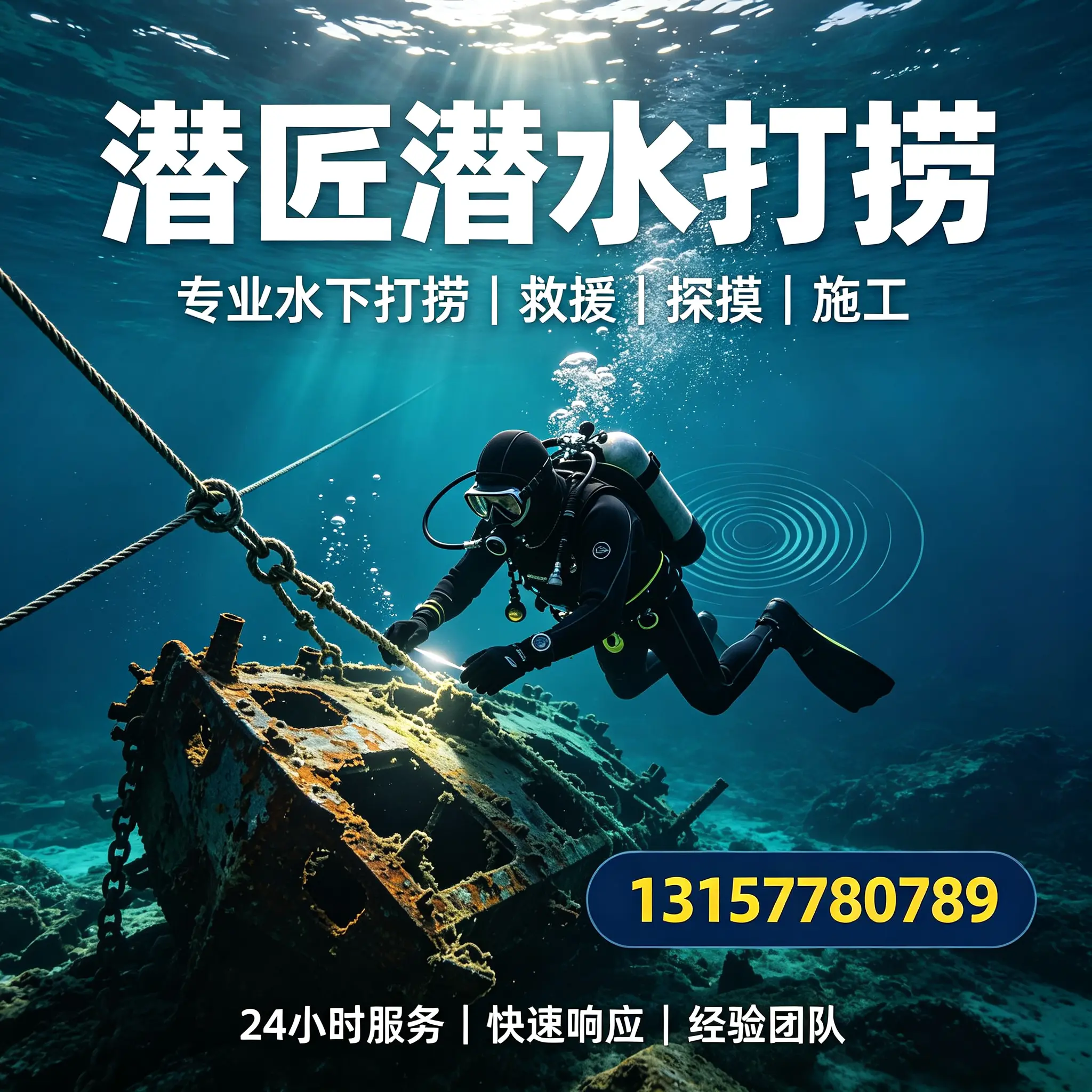 雁峰水下打捞作业服务产品
